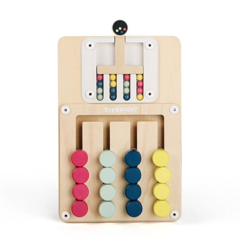 Top Bright Ξύλινο Εκπαιδευτικό Παιχνίδι Montessori Color Challenge 121167