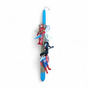 Χειροποίητη Λαμπάδα Marvel Gift Pack Captain America-Thor-Iron Man 10cm TOY-103-2026