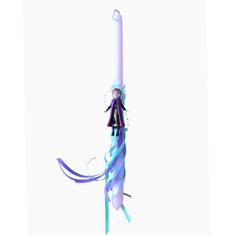 Χειροποίητη Λαμπάδα Disney Frozen II Μίνι Κούκλα Anna TOY-65-2026