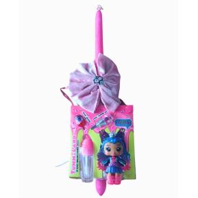 Χειροποίητη Λαμπάδα Yummiland Lipgloss Doll S2 Rock Candy (Roxie Crystal Candy) TOY-70-2026