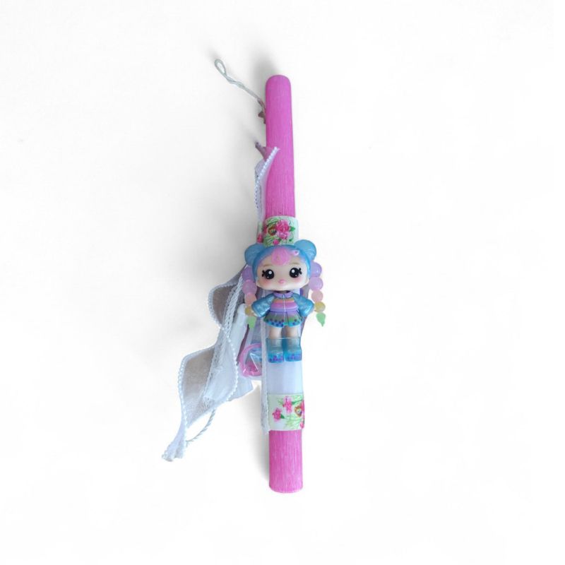 Χειροποίητη Λαμπάδα Yummiland Lipgloss Doll Boba (Britney Boba) TOY-84-2026