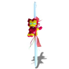 Χειροποίητη ΛαμπάδαTY Beanie Babies Χνουδωτό Κλιπ Iron Man 8,5εκ TOY-87-2026