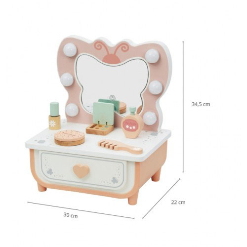 Tooky Toy Dressing Table Butterfly TP528