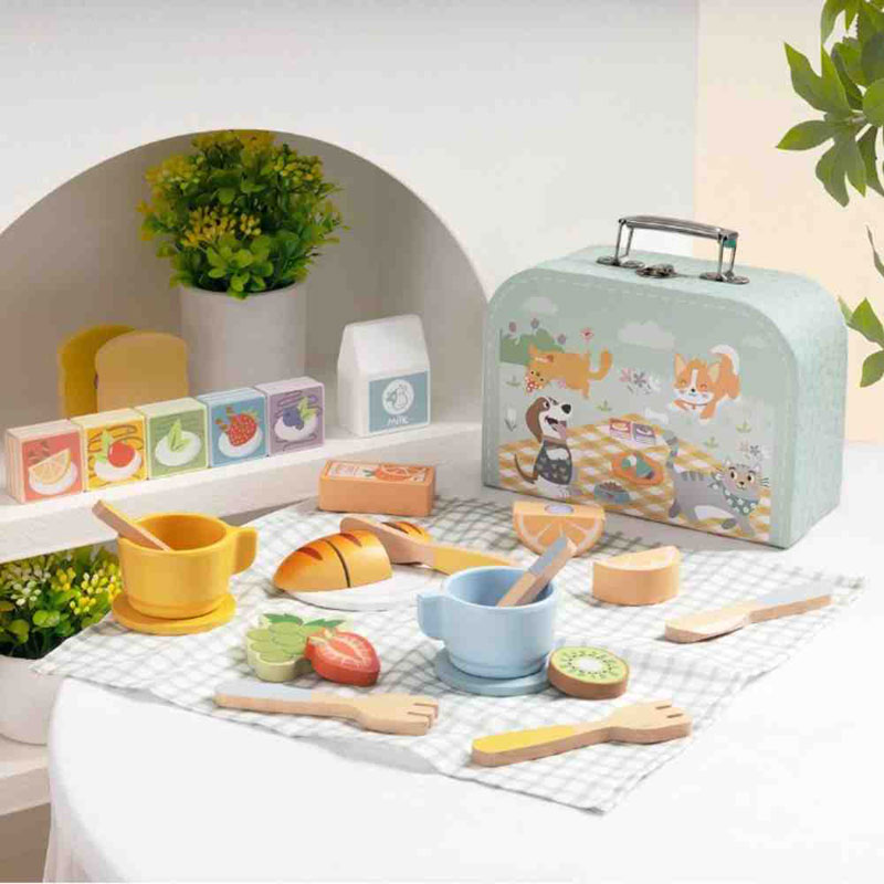 Tooky Toy Picnic Basket Set – Σετ Πικνίκ TP535