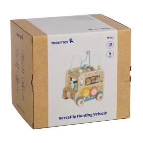 Tooky Toy Versatile Hunting Vehicle - Ξύλινο Εκπαιδευτικό Αυτοκίνητο TP542