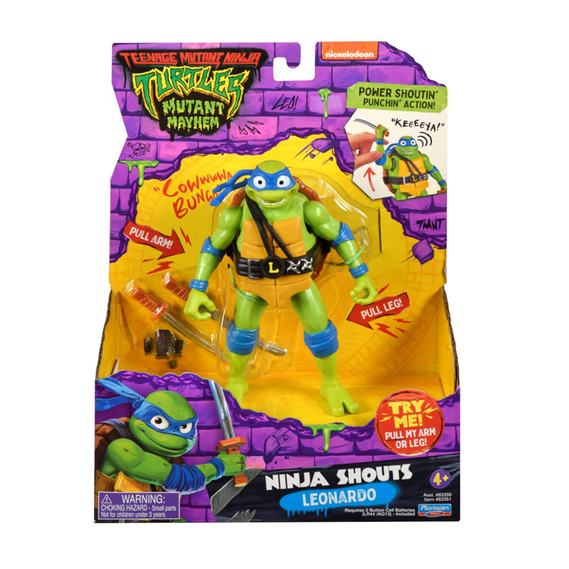 Giochi Preziosi TMNT Movie Turtles Deluxe Φιγούρα 14cm Leonardo