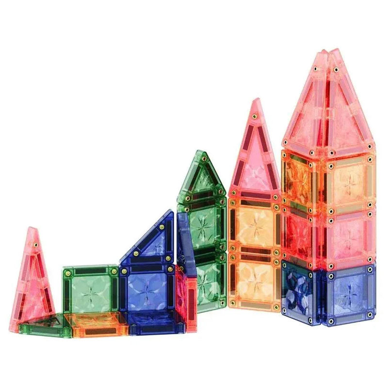 Cleverclixx® Σετ Μαγνητικά πλακίδια Mini Tiles Pack Pastel 28 τμχ. CC-1027