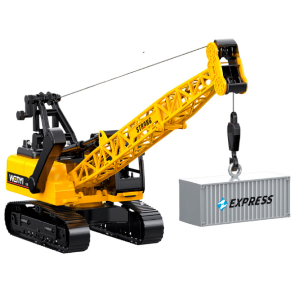 Wenyi LS Express Builder Γερανός με Μακρύ Βραχίονα με Ήχο & Φως 1:14 WY1138A