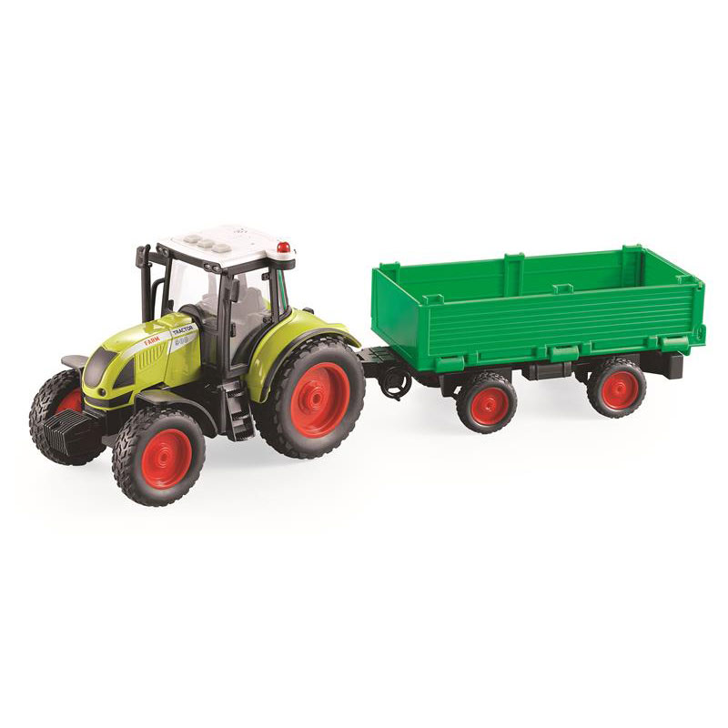 Wenyi LS Express Farmland Αγροτικό Όχημα & Καρότσα Με Ήχο & Φως 1:16 WY900G