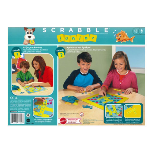 Λαμπάδα Επιτραπέζιο Mattel Scrabble Junior Y9672