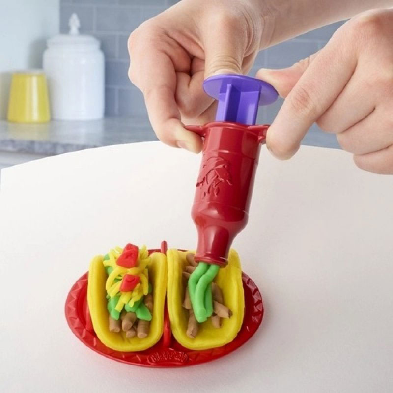Hasbro Play-Doh Kitchen Creations Foody Favorites Taco Time Playset